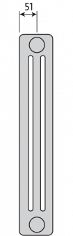 Purmo Delta Laserline AB 3180 11 секций стальной трубчатый радиатор